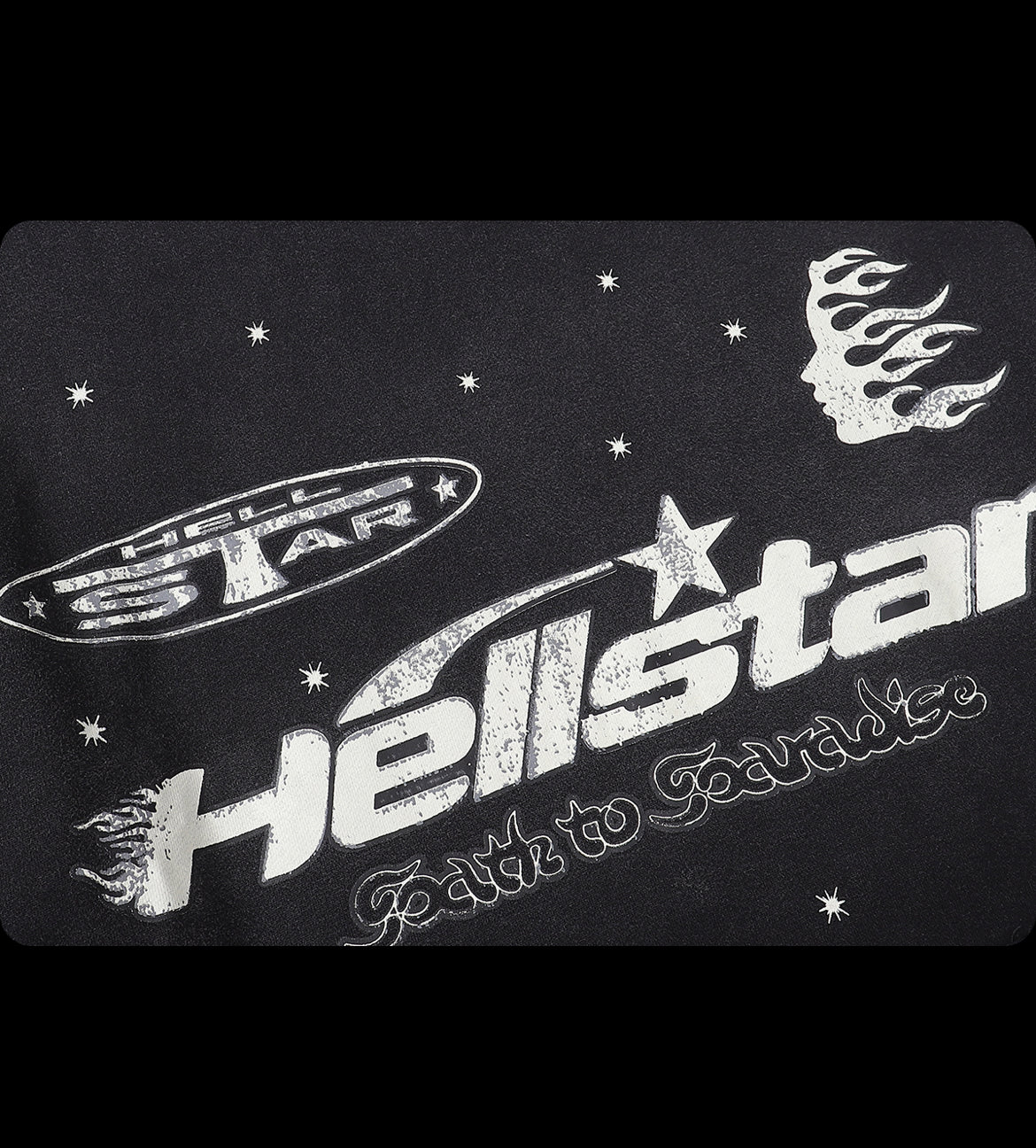 Hellstar Racer Hooded Vintage Black