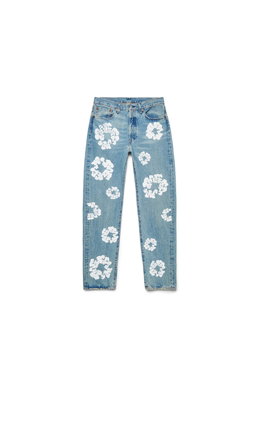 Denim Tears x Levi's Cotton Wreath Jean Light Wash