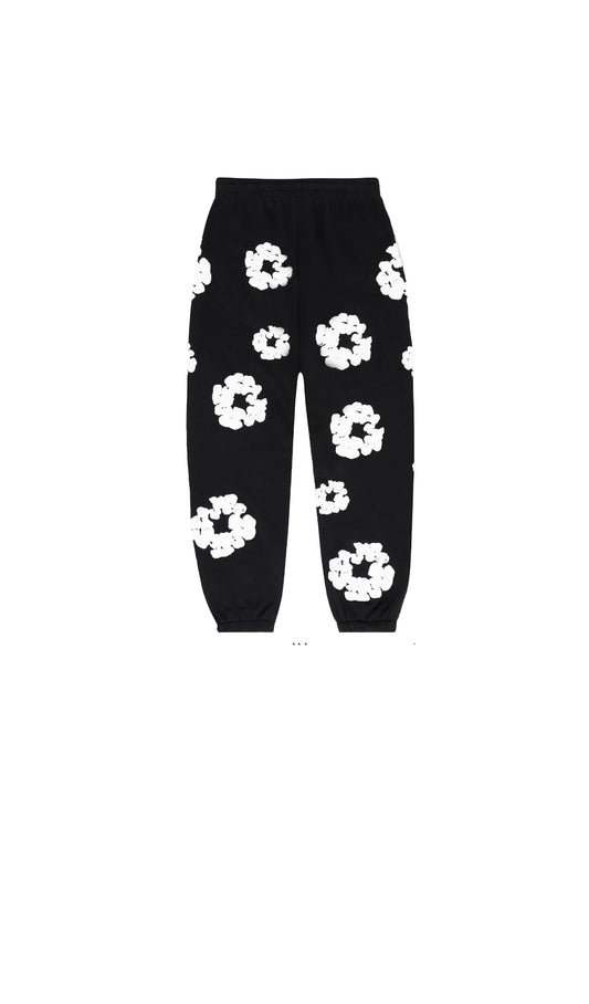 Denim Tears The Cotton Wreath Sweatpants "Black"