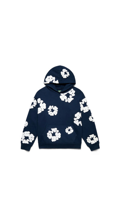 Denim Tears The Cotton Wreath Sweatshirt Navy